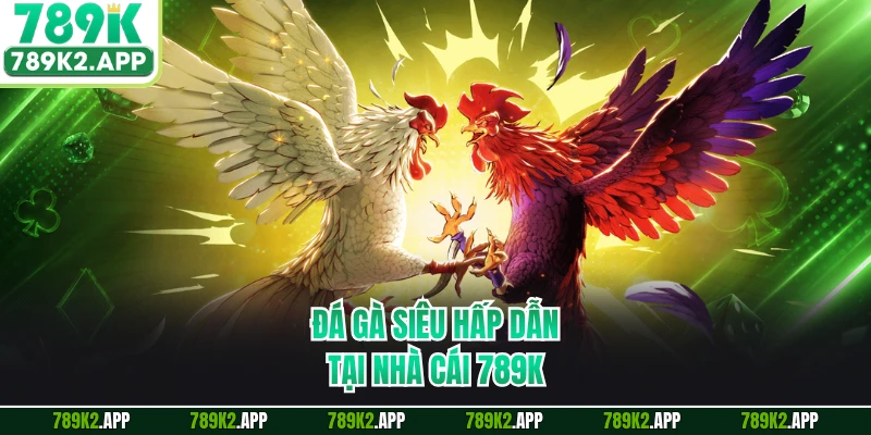 Đá gà siêu hấp dẫn tại nhà cái 789K