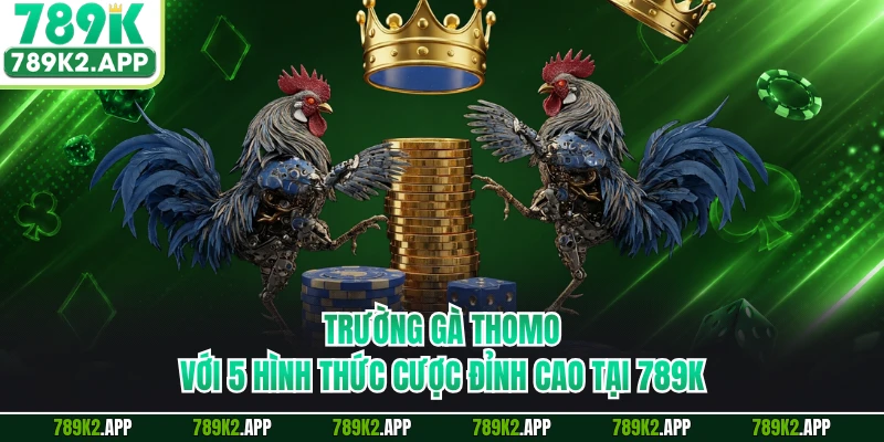 Trường Gà Thomo Với 4 Hình Thức Cược Đỉnh Cao Tại 789K